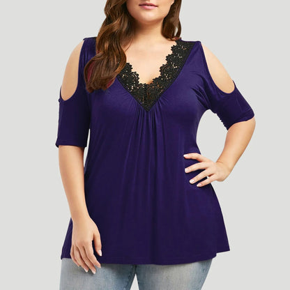 Plus-Size Blouse Stijlvol en Comfortabel voor Vrouwen