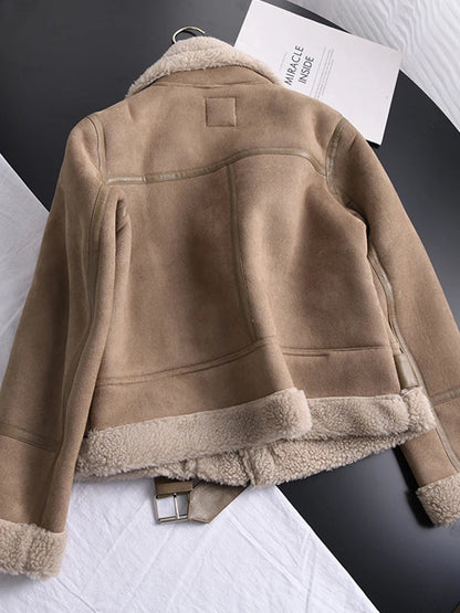 Suède Winterjas Warm en Stijlvol Nova Design