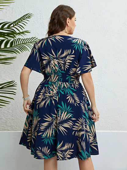 Plus-Size Jurk Dahlia Stijlvol en Vrolijk