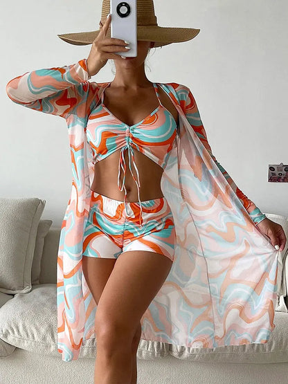 Trendy Bikini Set 3-Delig voor Vrouw