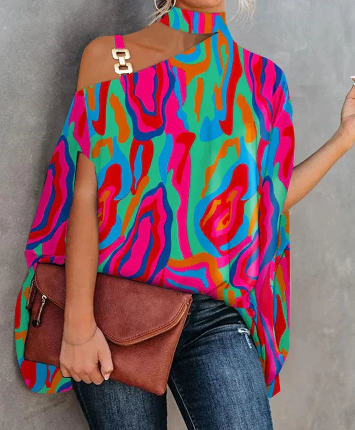 Vrouwelijke Losse Blouse Zomer Jurk blouse