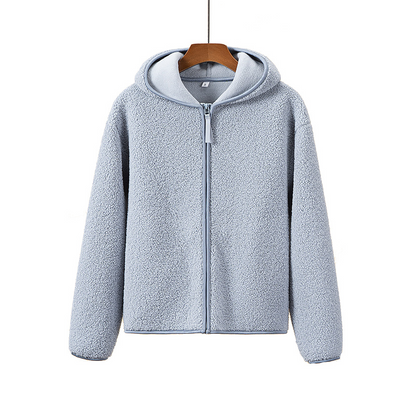 Vrouwen Jasje met Capuchon Fleece Sherpa Vest Zacht - Mode Vibes