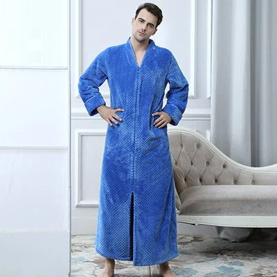 Luxe Fleece Badjas Zacht en Warm voor Dames en Heren
