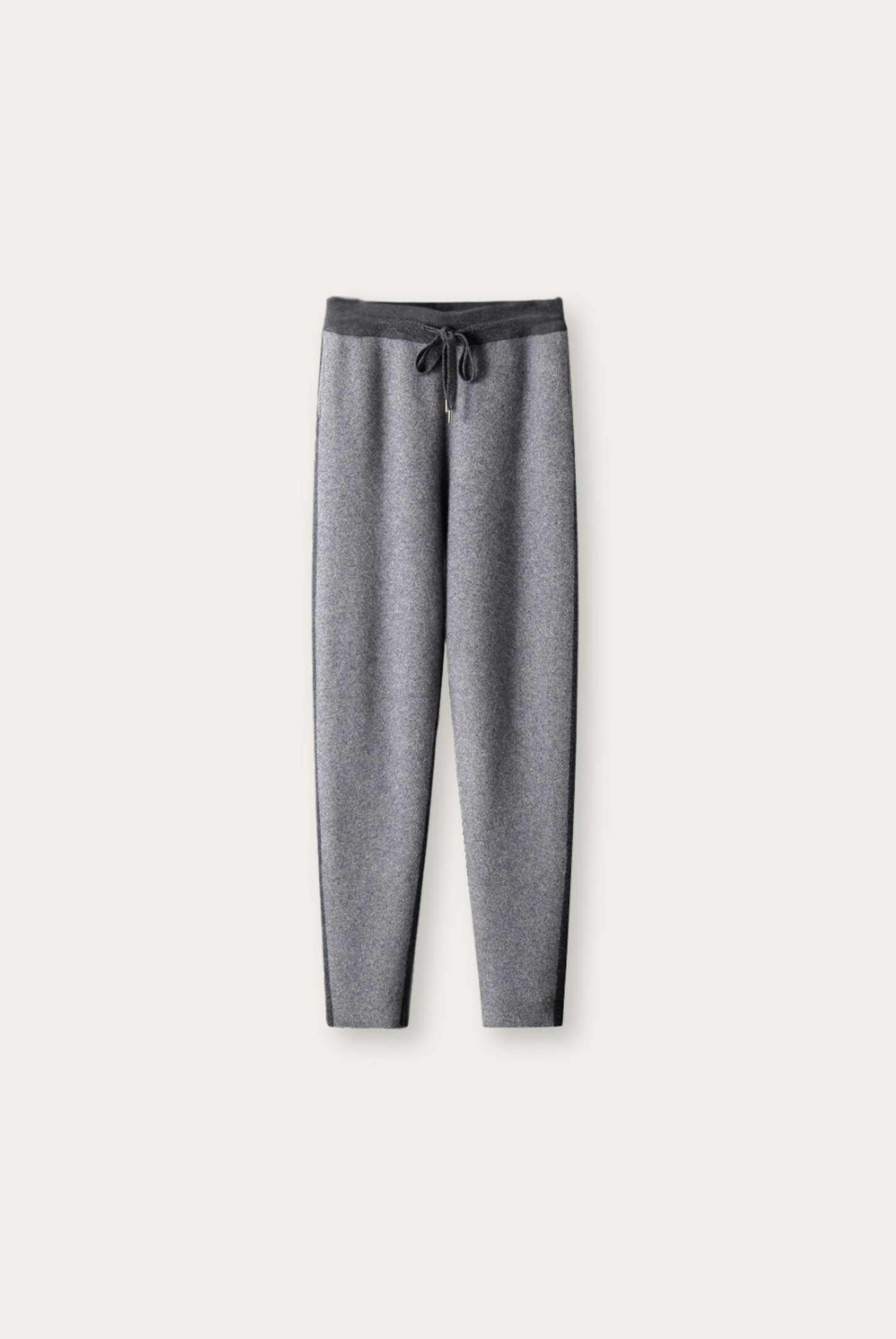 Merinowol Set Grijze Kasjmier Trui en Broek