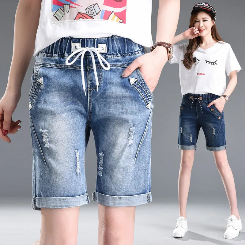 Plus Size Short Elin - Casual Trendy Damesshort