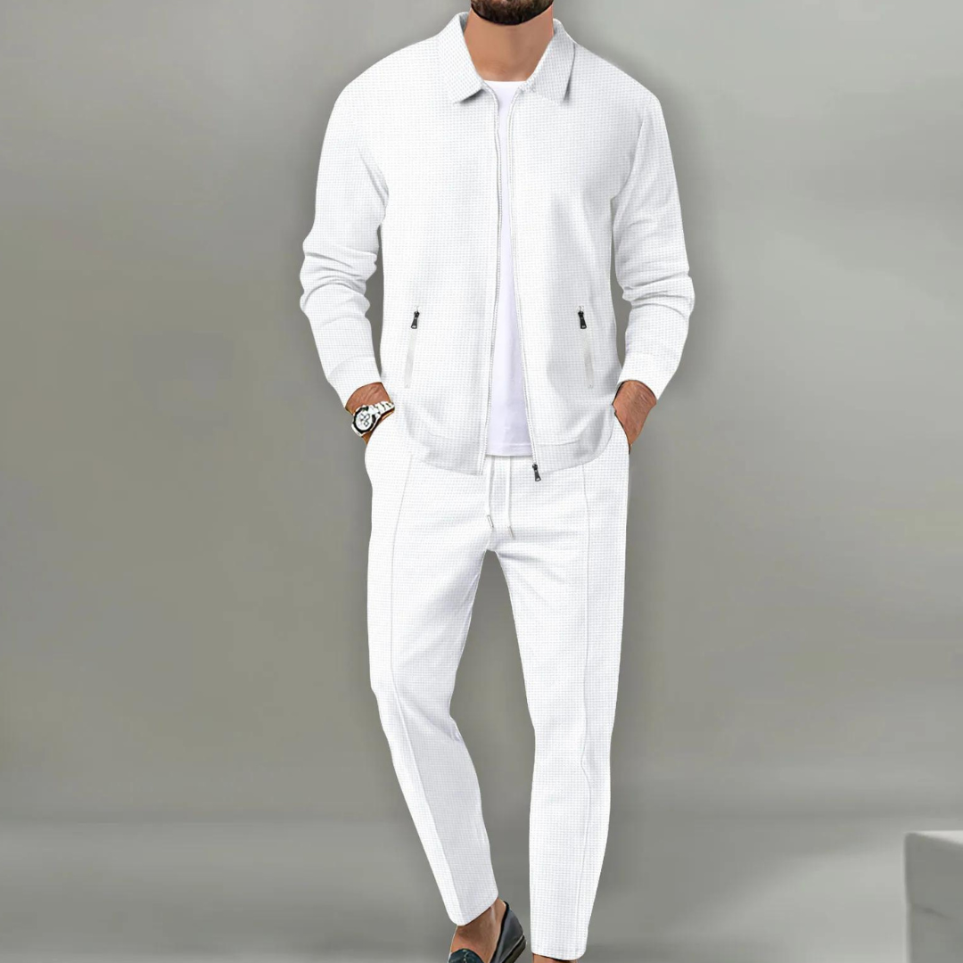 Ayden™ Klassieke Heren Cardigan Complete Set