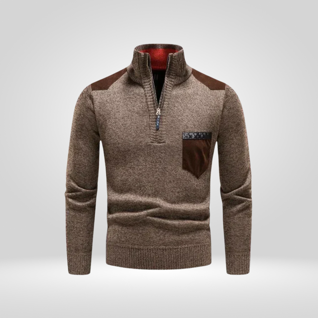Heren Trui Gebreid Zacht Warme Winterpullover Comfortabel