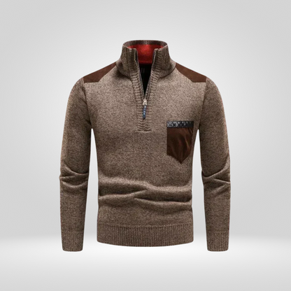 Heren Trui Gebreid Zacht Warme Winterpullover Comfortabel