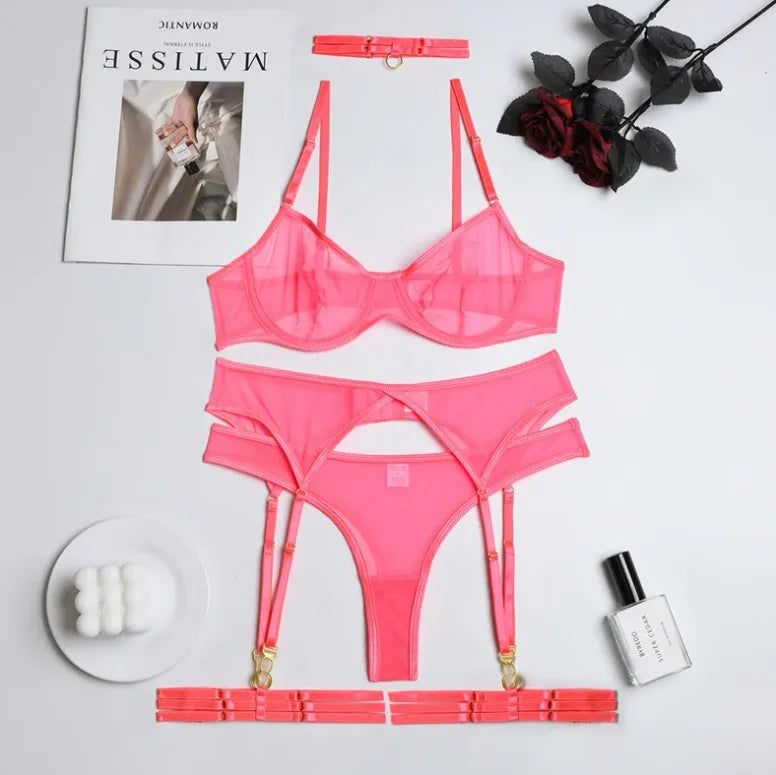 Lingerie Set Transparant Sexy Mujer Collectie
