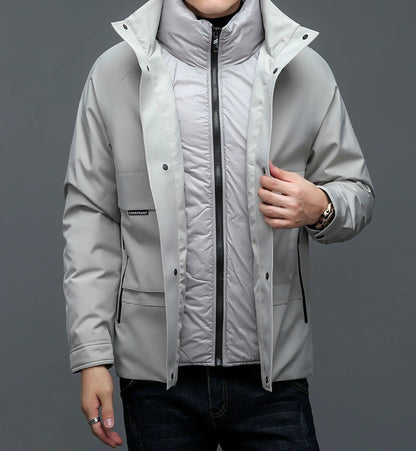 Donsjack Wintersport Warm Waterproof Trendy