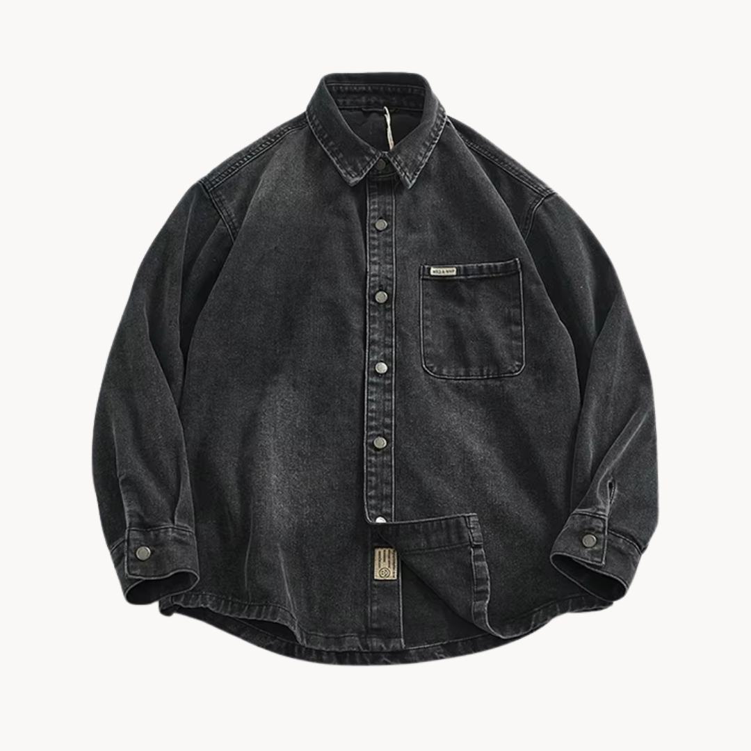 Bronco Denim Overhemd – Western Workshirt
