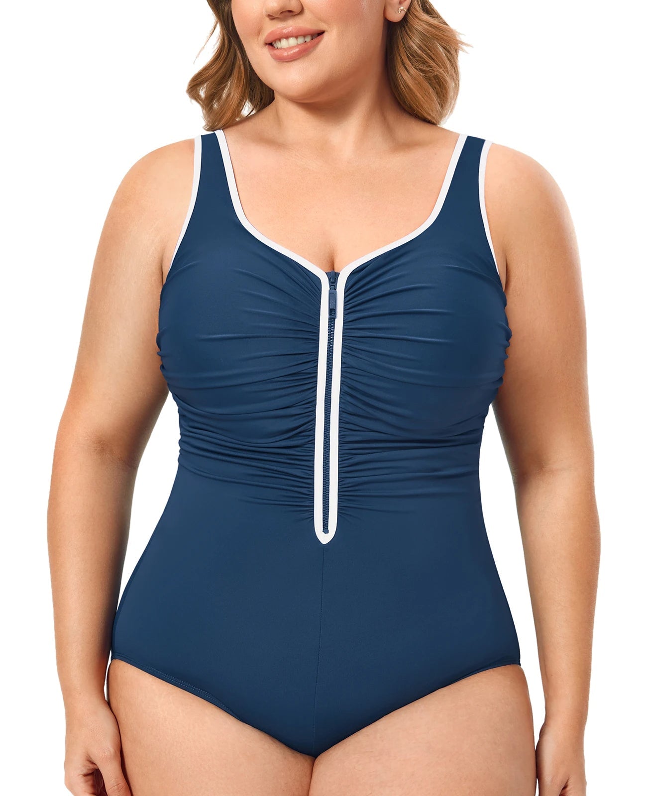Plus-Size Badpak Nova Modieus Flatterend Design