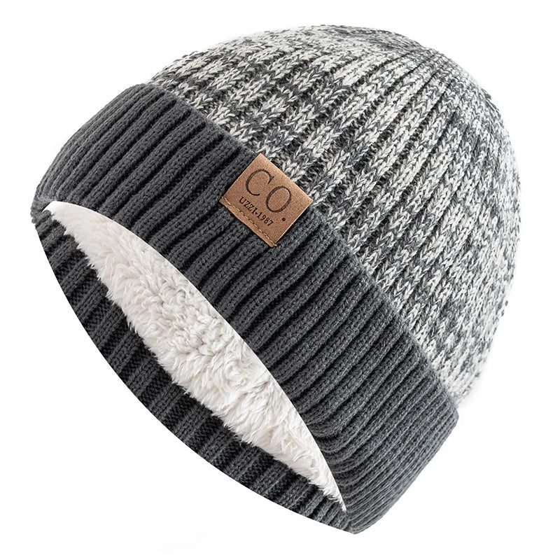 Retro Winter Muts Gevoerd Vintage Stijl