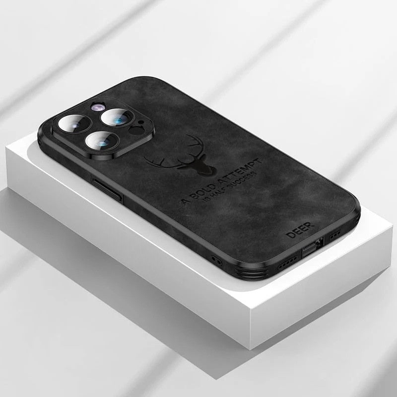iPhone Hoes van Hertenleer Luxe Beschermhoes Veltro