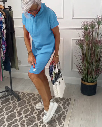 Camila | Abito casual con maniche corte