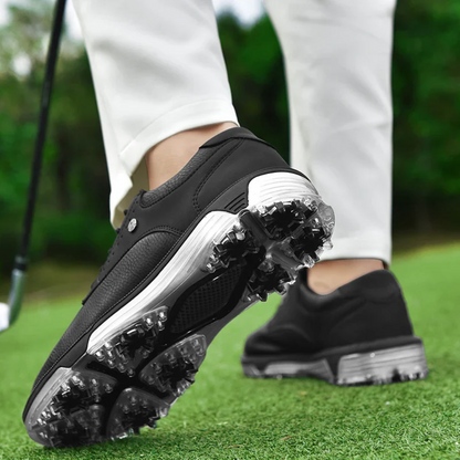 Heren Golfschoenen Elston Limited Edition Zwart Leer