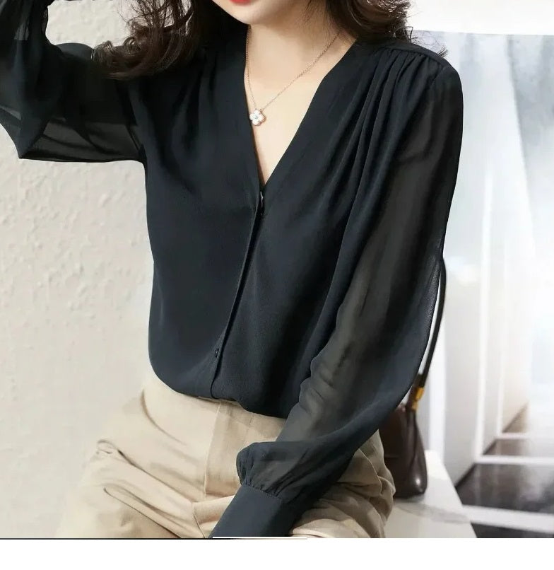 Vrouwelijke Casual Blouse Yara Mode Stijlvol