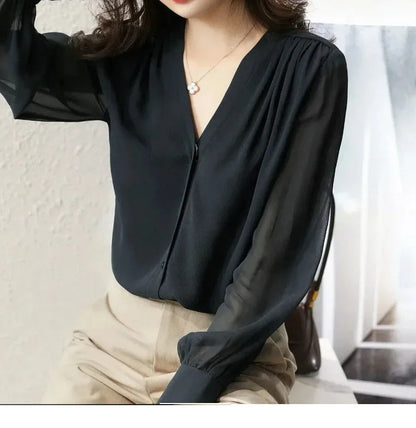 Vrouwelijke Casual Blouse Yara Mode Stijlvol