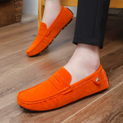 Suède Instappers voor Heren Casual Renzo Stijl