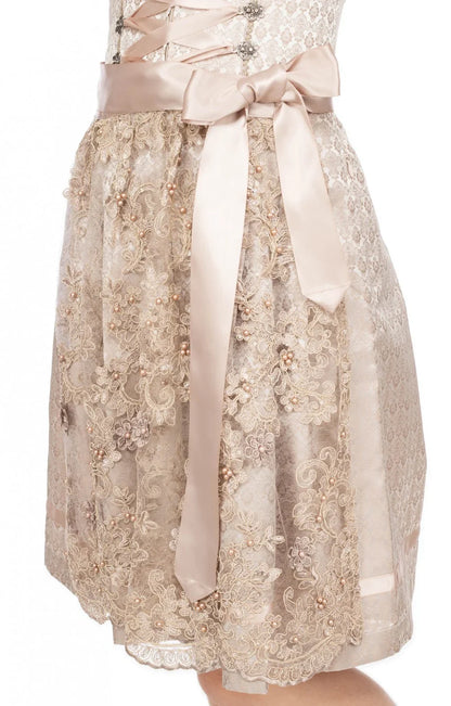 Aline - Unieke Tracht voor Dames met Schort en Blouse