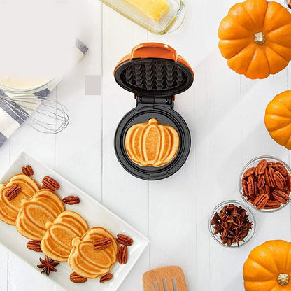 WaffleIJzer Mini WaffleWizard Snel Ontbijt