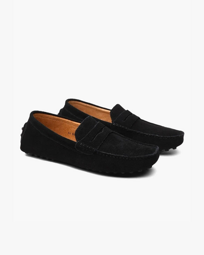 Suède Mokassin Heren Schoen Slip On Comfortabel Leer