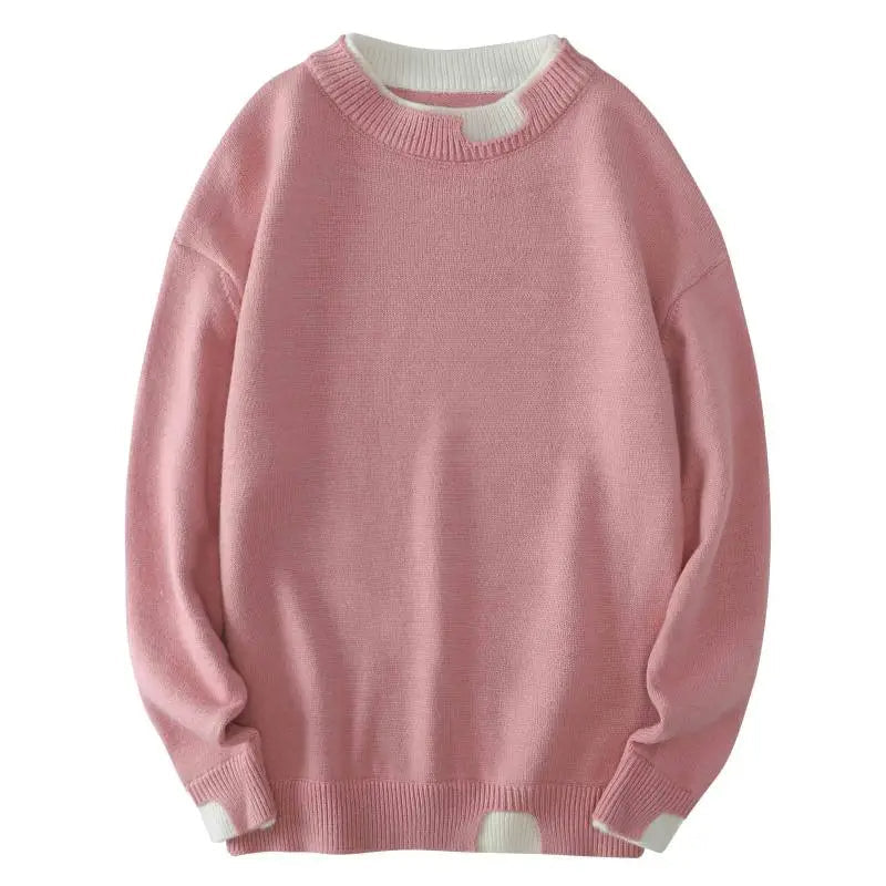 Oversized Trui Grote Maten Gebreid Casual Mode