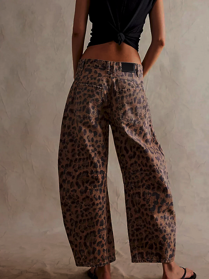 Hoge Taille Wijdbeen Jeans voor Vrouwen