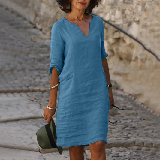 Rona Elegante Jurk – Luchtige Dames Jurk