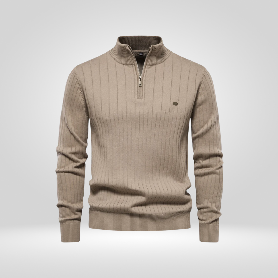 Half-Zip Trui Modieuze Zip-Up voor Dames en Heren