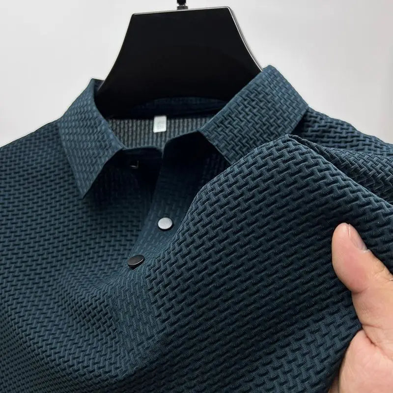 Theo Poloshirt Ademend en Casual voor Mannen