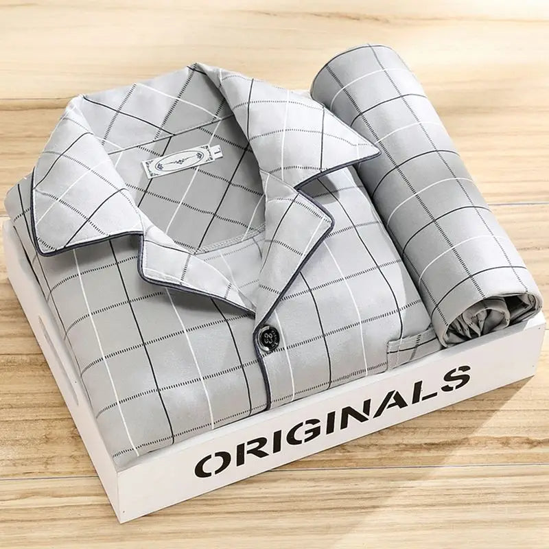 Heren Pyjama Set Soft Luxe Kwaliteit Oliver