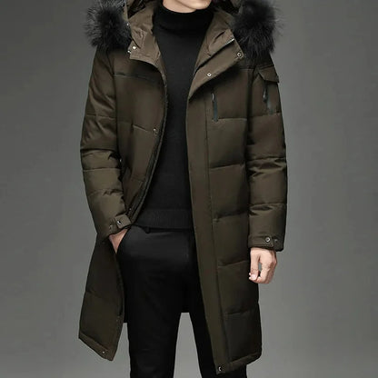 Waterdichte Winterparka met Capuchon Warm en Waterbestendig