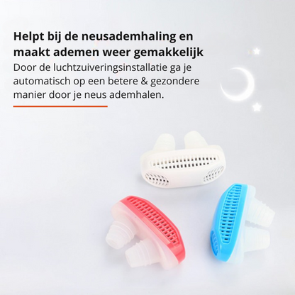 Luchtzuiveraar en Anti-Snurk Apparaat voor Betere Slaap