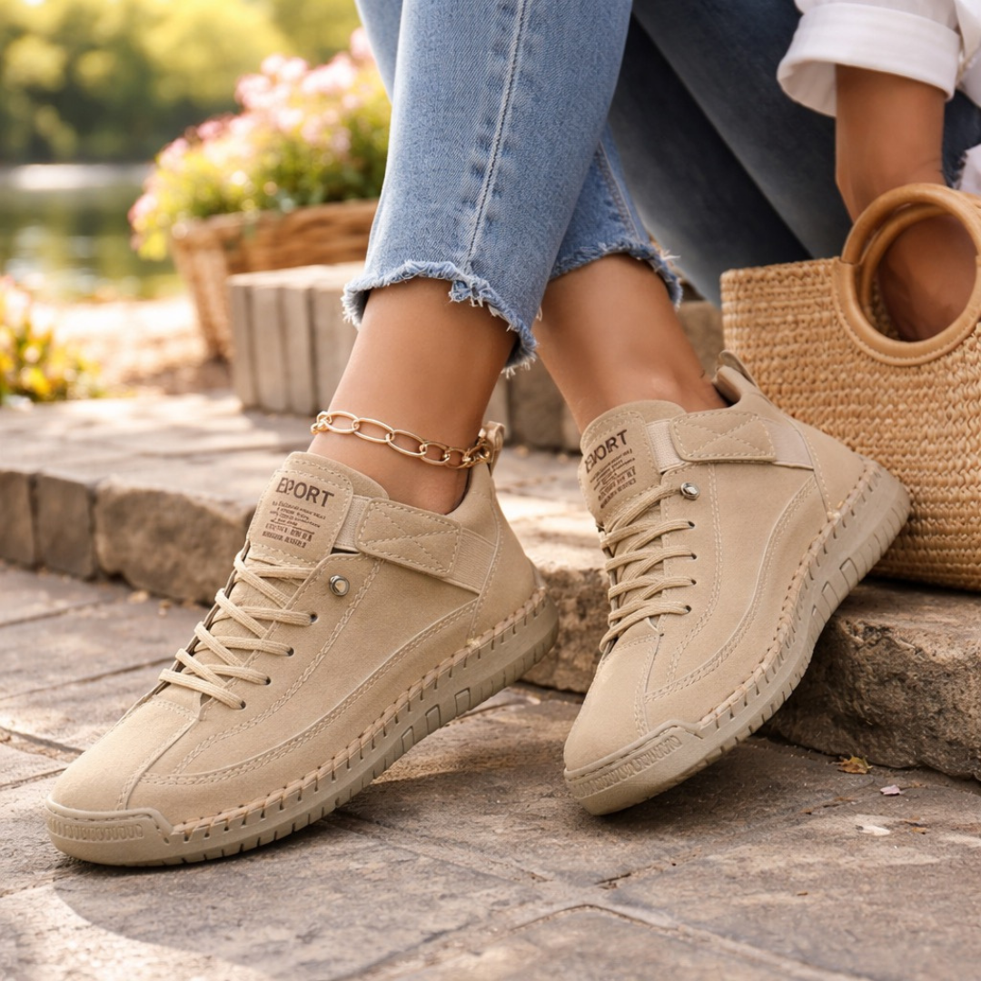 Dames Comfortabele Sneakers Met Steun