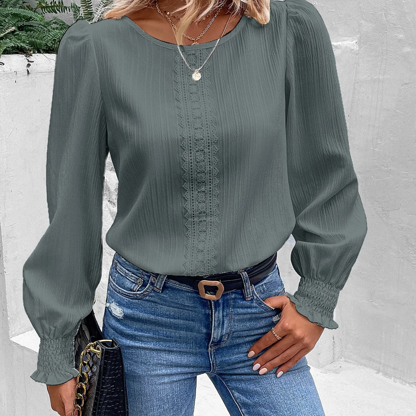 Stijlvolle Elegante Stijl Dames Blouse