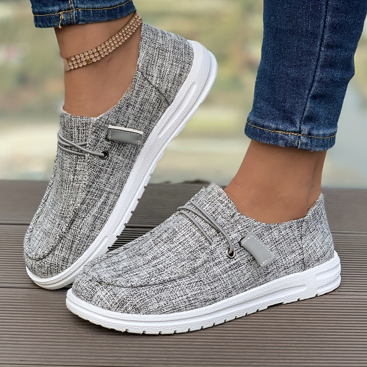 Dames Instappers Casual Leer Zwart Comfortabele Schoenen