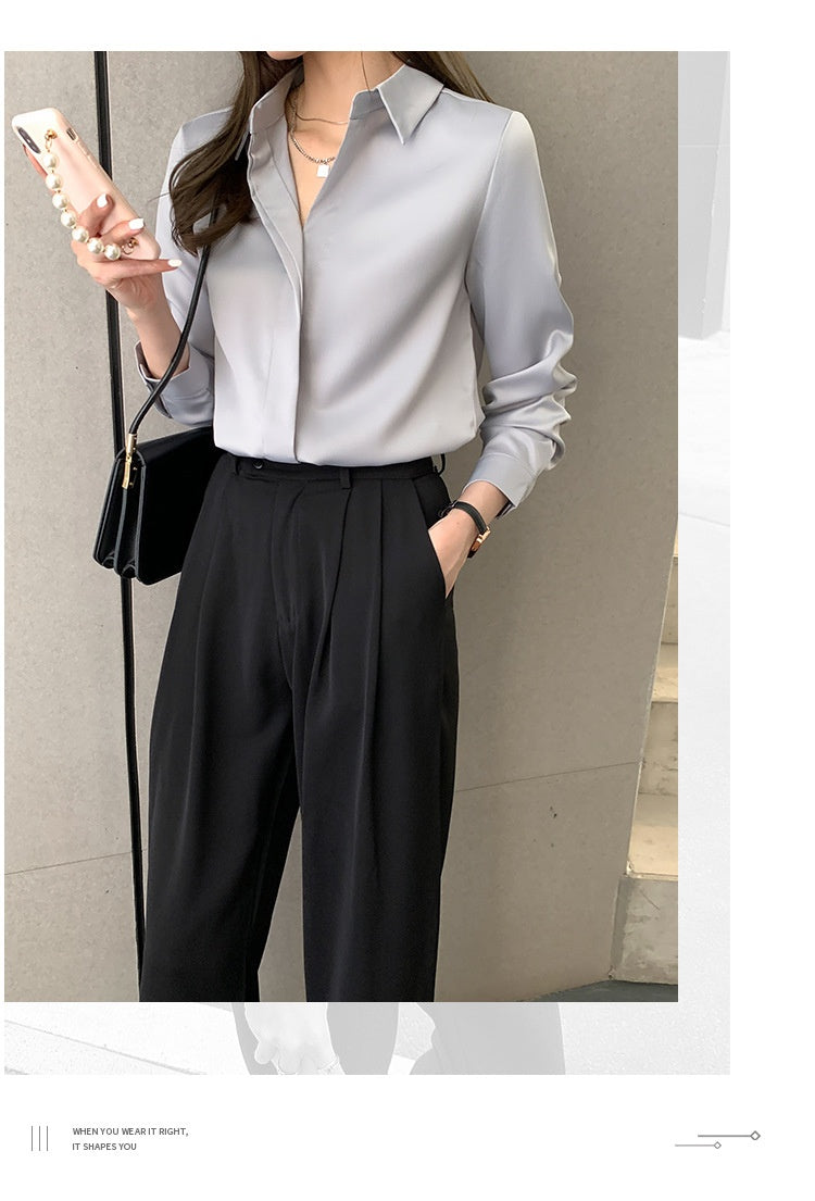 Dames Blouse Elegante Stijlvolle Korte Mouw