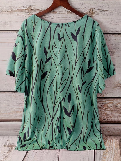 Bloeist Floris Shirt voor Zomerse Stijl