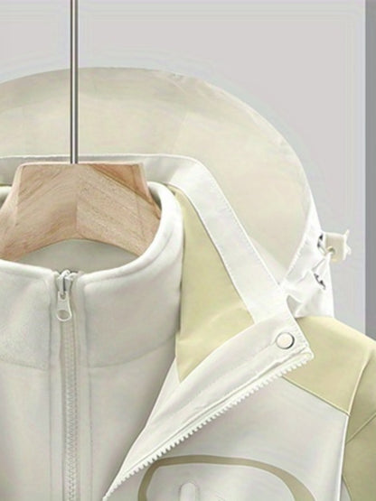 Waterdichte Jas 3-in-1 Regenjas voor Dames