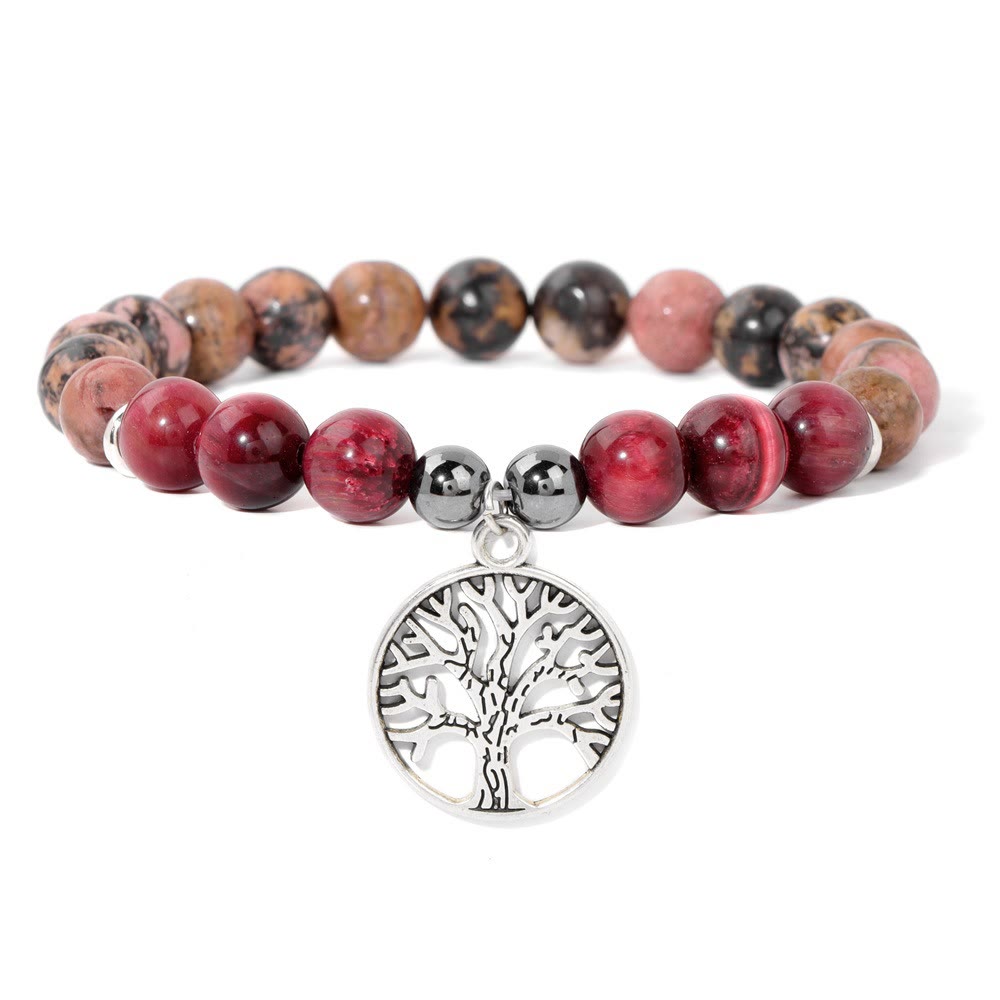 Natuurlijke Kristal Armband Levensboom Mila - Mode Vibes
