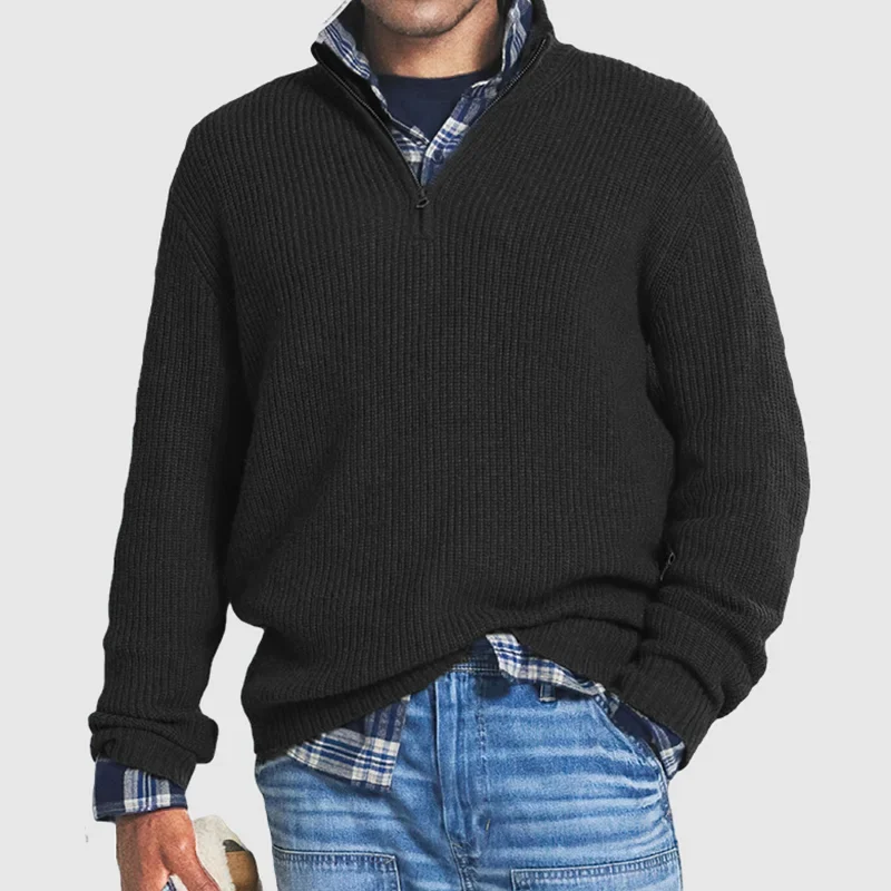 Kasper Heren Zipsweater Waterdicht Warm