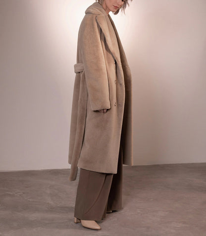 Dame Lange jas Fernanda Warm en Stylish