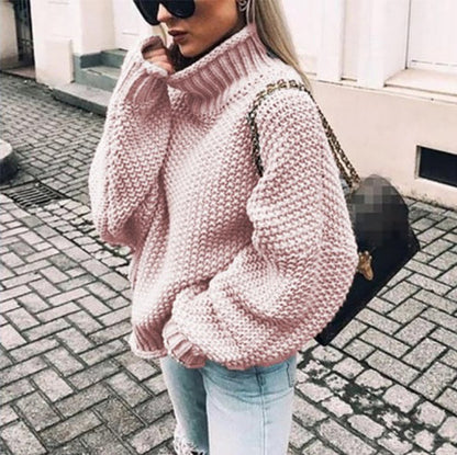 Dames Oversized Coltrui Grof Breiwerk Trendy Modieus