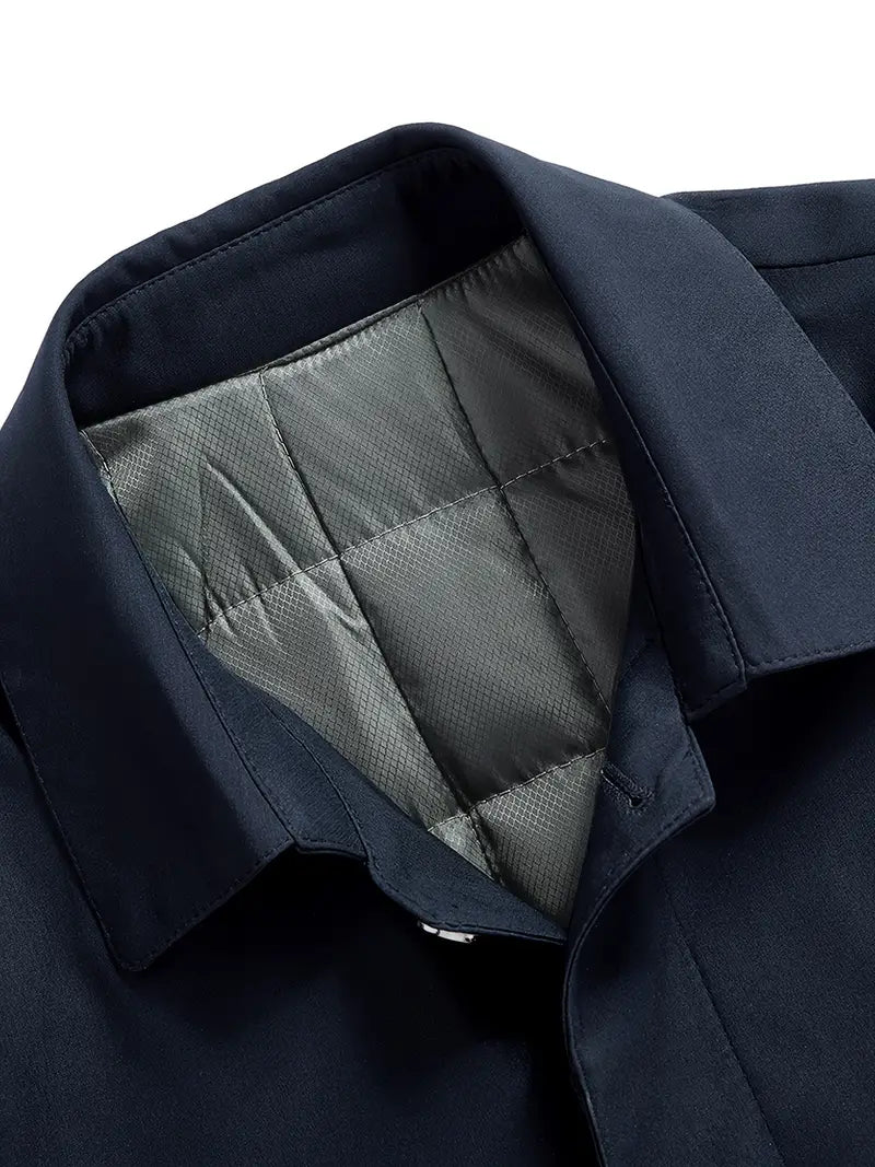 Herentrenchcoat Klassiek Waterdicht van Renovan
