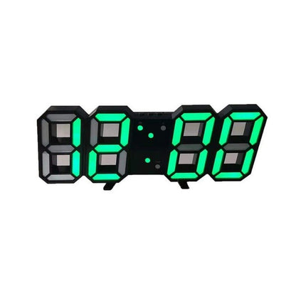 Wandklok LED 3D Dimbaar Modern Design Timora