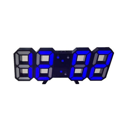 Wandklok LED 3D Dimbaar Modern Design Timora