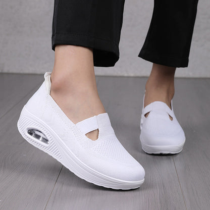 Dames Comfortabele Orthopedische Sneaker Wedge Ballerina