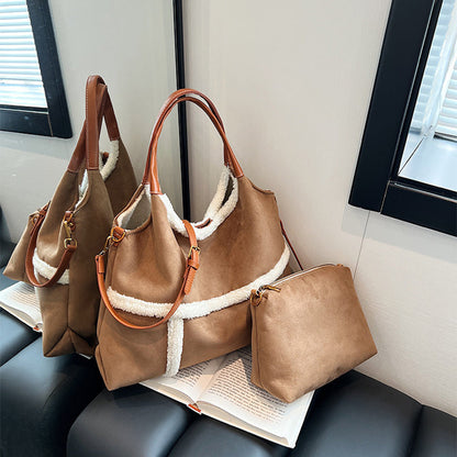 Dames Teddy Shopper van Suède Warm en Stijlvol