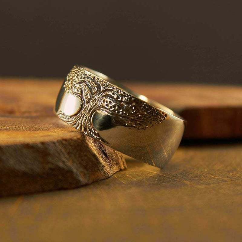 Boom des Levens Ring Zilver Stijlvolle Accessoire